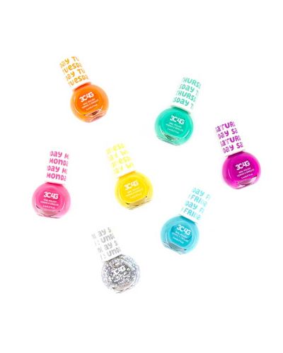 Children's nail polish set Make It Real 3C4G Rainbow Days of the week Nail Polish, 2 image