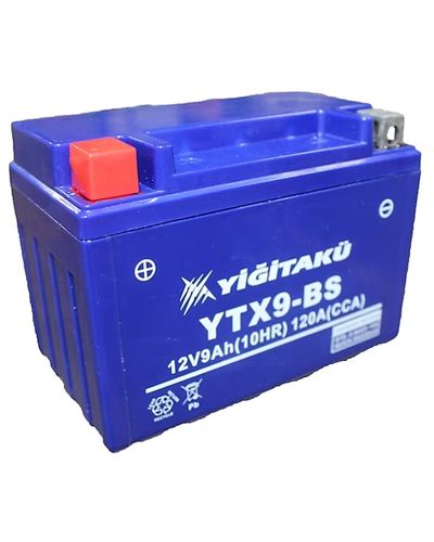 აკუმულატორი Yigit YTX9-BS(MF) 9 ა*ს L+  - Primestore.ge