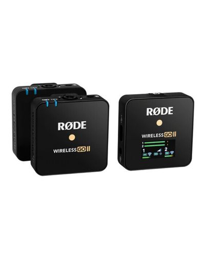Microphone Rode Wireless GO II 2-Person Compact Digital Wireless Omni Lavalier Microphone Kit, 4 image