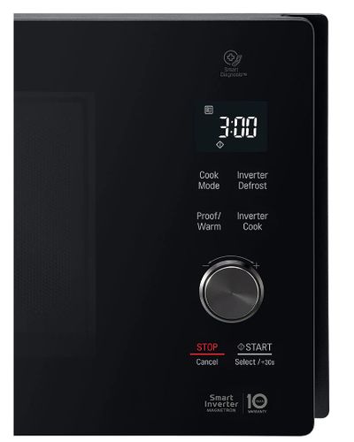 Microwave oven LG MH6565DIS.BBKQCIS Black 25L, 4 image