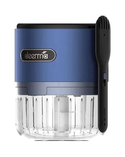 Deerma Mini Food Chopper Electric DEM-JS100 Blue, 40W, volume - 150ml, 2 image