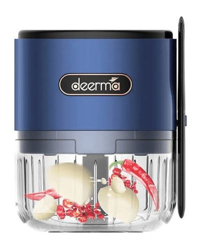 Deerma Mini Food Chopper Electric DEM-JS100 Blue, 40W, volume - 150ml
