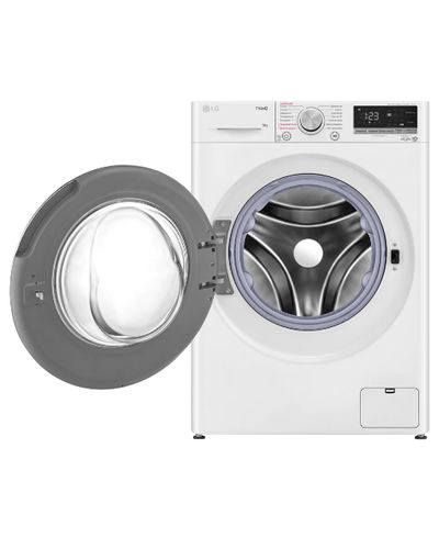Washing machine LG F4V5VS0W.ABWPCOM-9 KG, 1400 RPM, 85X56X60, INVERTER, ARTIFICIAL INT, STEAM, White, 4 image