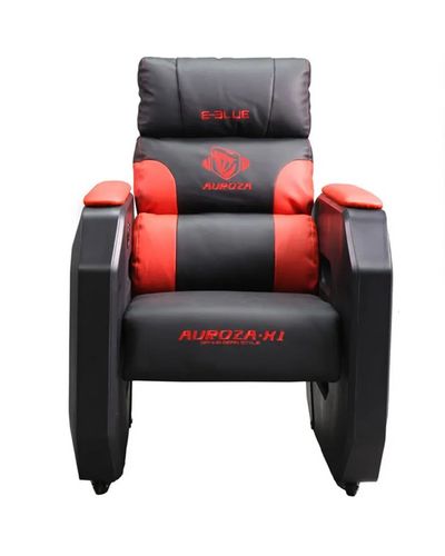 E-BLUE Gaming Sofa With Movable Scroll Casters - Red (EEC359BRAA-IA)