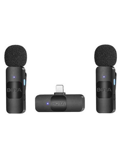 მიკროფონი Boya BY-V2 Ultracompact 2.4GHz Wireless Microphone System , 2 image - Primestore.ge
