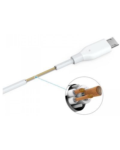 Cable ANKER - MICRO USB (3FT) WHITE A8132021, 2 image