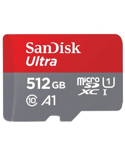 Memory card SanDisk 512GB Ultra MicroSD/HC UHS-I Card 150MB/S Class 10 SDSQUAC-512G-GN6MN