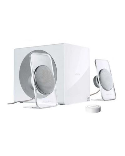 Speaker 2.1 Microlab ORB (FC-60BT) NFC Bluetooth Speaker 105W White, 2 image