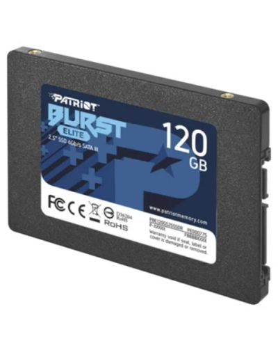 მყარი დისკი Patriot  BURST ELITE SSD 120GB SATA3 2.5 - PBE120GS25SSDR , 3 image - Primestore.ge