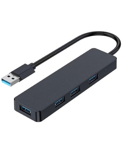 USB ჰაბი Gembird UHB-U3P4-04 4-port USB 3.1 (Gen 1) Hub Black  - Primestore.ge