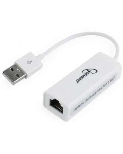 ადაპტერი Gembird NIC-U2-02 USB 2.0 LAN adapter  - Primestore.ge