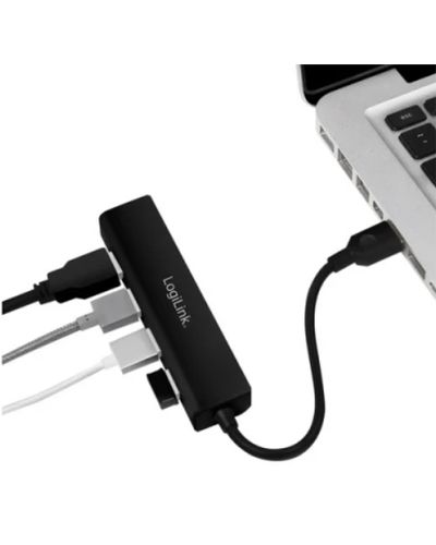 ადაპტერი Logilink UA0295 USB Hub 4-Port USB3.0 , 3 image - Primestore.ge