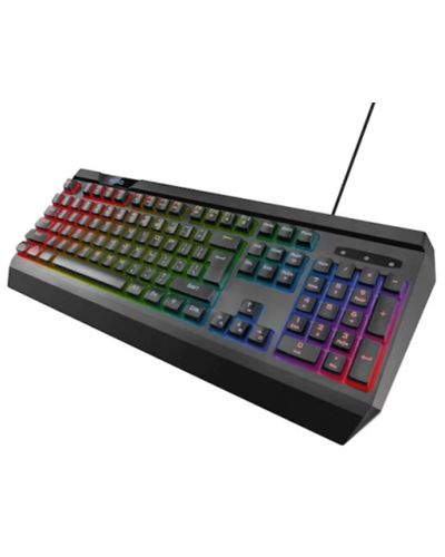 კლავიატურა NOXO Origin Gaming keyboard Ergonomic rainbow backlit , 4 image - Primestore.ge