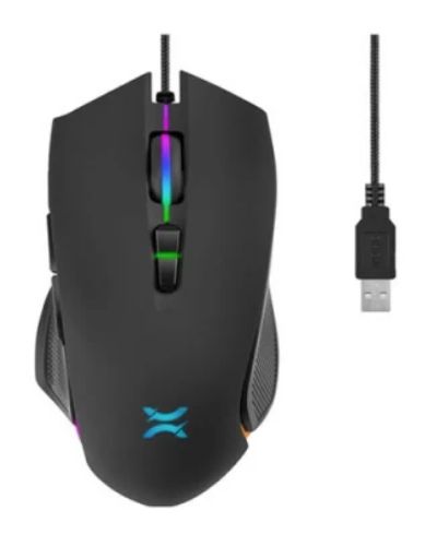 მაუსი NOXO SOULKEEPER RGB Gaming Mouse Black  - Primestore.ge