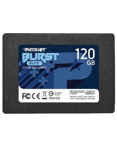 მყარი დისკი Patriot  BURST ELITE SSD 120GB SATA3 2.5 - PBE120GS25SSDR  - Primestore.ge