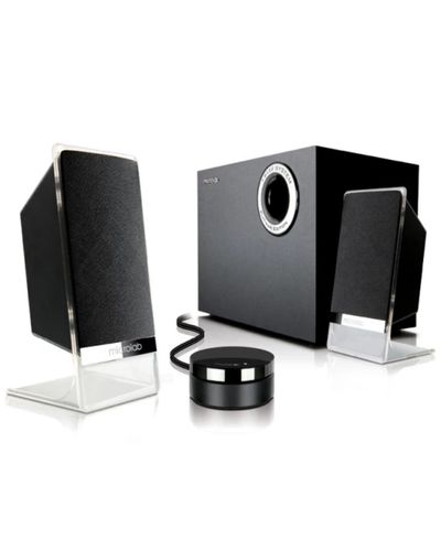 დინამიკი 2.1 Microlab M-200BT Platinum Bluetooth Speaker 50W Black  - Primestore.ge