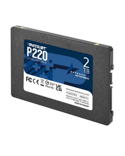 მყარი დისკი Patriot P220 2TB SSD SATA 3 2.5" - P220S2TB25 , 2 image - Primestore.ge