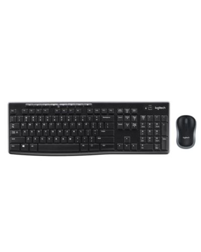 კლავიატურა-მაუსი Logitech MK270 Wireless Keyboard and Mouse Combo EN/RU Black - 920-004518  - Primestore.ge