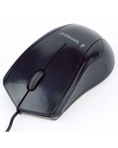 Mouse Gembird MUS-3B-02 Optical mouse black, 2 image