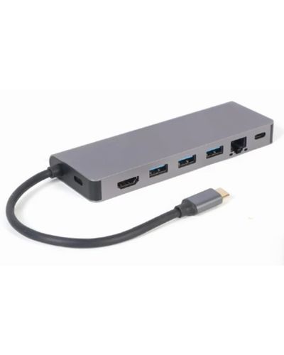 Adapter Gembird A-CM-COMBO5-05 USB Type-C 5-in-1 multi-port adapter, 2 image