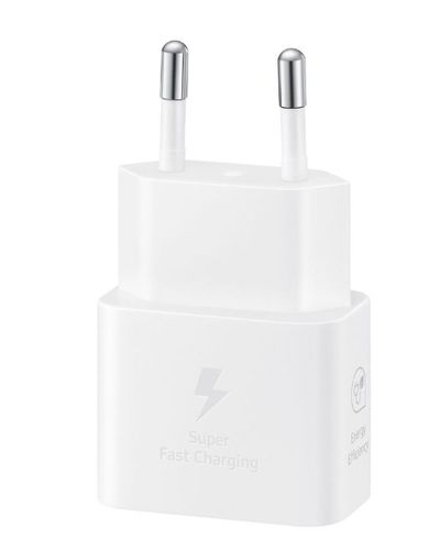 Adapter Samsung 25W EP-T2510 AC Charger Type-C (w/o cable) White (EP-T2510NWEGRU), 2 image