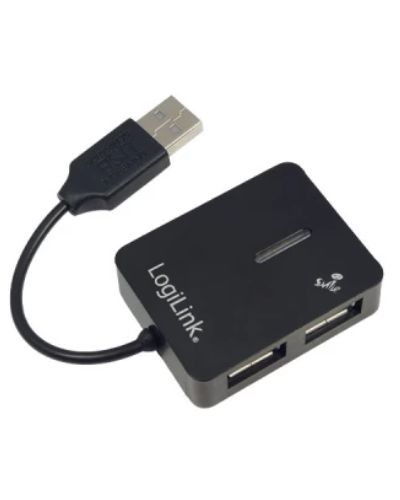 USB ჰაბი Logilink UA0139 USB 2.0  Hub 4-Port black  - Primestore.ge