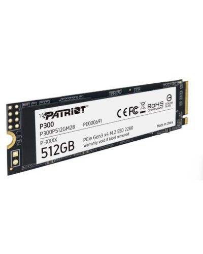 მყარი დისკი Patriot P300 512GB M2 2280 PCIe - P300P512GM28 , 2 image - Primestore.ge