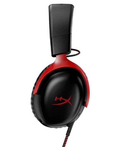 ყურსასმენი HyperX Cloud III – Wired Gaming Headset, PC, PS5, Xbox Series X|S Black/Red (727A9AA) , 2 image - Primestore.ge