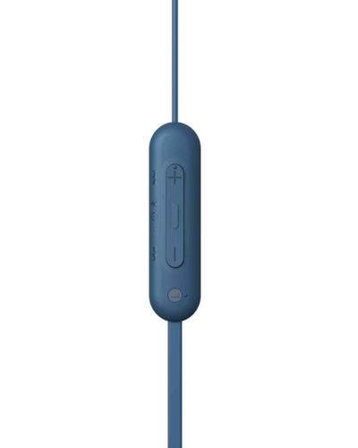 Headphone Sony WI-C100 Wireless In-ear Headphones - Blue, 3 image