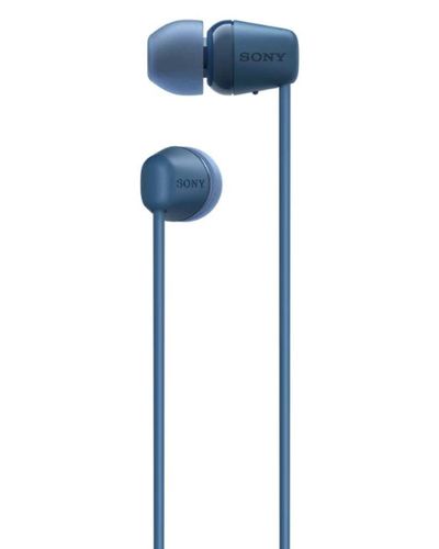 Headphone Sony WI-C100 Wireless In-ear Headphones - Blue, 2 image