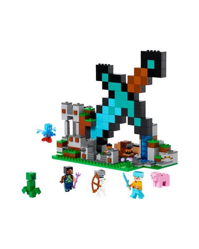 ლეგო LEGO Minecraft The Sword Outpost , 2 image - Primestore.ge