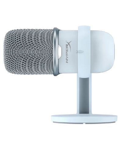 მიკროფონი HyperX SoloCast – USB Condenser Gaming Microphone for PC, PS5, PS4, and Mac, Tap-to-Mute Sensor - White , 2 image - Primestore.ge