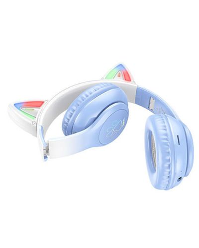 ყურსასმენი Hoco Cat Ears Bluetooth Headphones W42 , 2 image - Primestore.ge