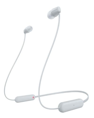 Headphone Sony WI-C100 Wireless In-ear Headphones - White