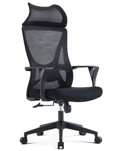 საოფისე სავარძელი Furnee MS-2215H-1, Office Chair, Black , 2 image - Primestore.ge