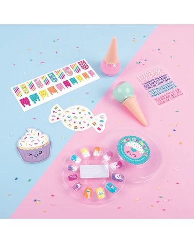 საბავშვო ფრჩხილის ლაქის ნაკრები Make It Real Nail Candy Cosmetic Set , 2 image - Primestore.ge