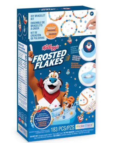 აქსესუარების გასაკეთებელი ნაკრები Make It Real Cerealsly Cute Frosted Flakes  - Primestore.ge