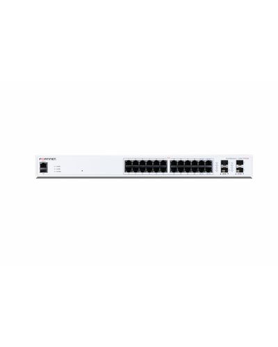 Switch FORTINET L2+ managed POE switch with 24GE + 4SFP+, 24port POE with max 370W limit and smart fan temperature control, 2 image