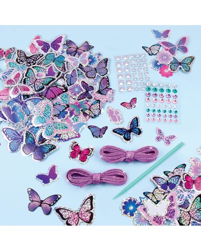 სტიკერების ნაკრები Make It Real Sticker Chic: Butterfly Bling , 4 image - Primestore.ge