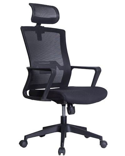 საოფისე  სავარძელი Furnee MS-2205H, Office Chair, Black , 2 image - Primestore.ge