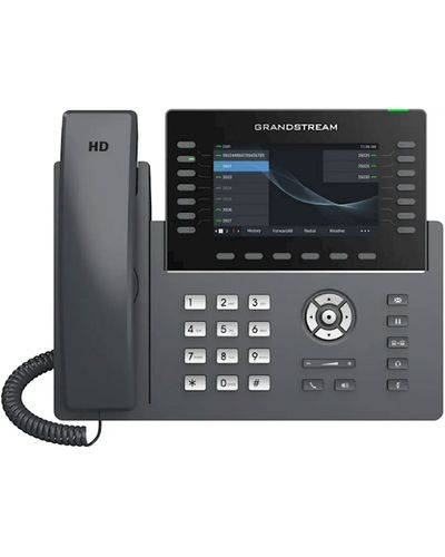 IP Phone Grandstream GRP2650, IP Phone, PoE, 6 SIP, 14 lines, Gigabit Port, Black