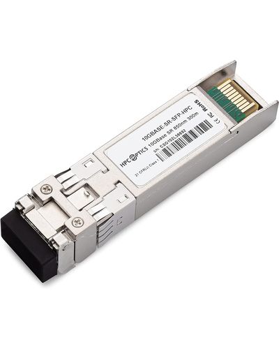 Transceiver HPC Optics Compatible with Fortinet FN-TRAN-SFP+SR 10GBASE-SR SFP+ Transceiver | 10G SR MM 850nm FN-TRAN-SFP+SR-HPC