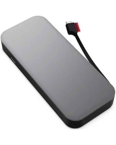 Portable charger Lenovo 40ALLG2WWW, 20000mAh, Type-C, USB-А, Laptop Power Bank, Gray, 3 image