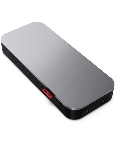 Portable charger Lenovo 40ALLG2WWW, 20000mAh, Type-C, USB-А, Laptop Power Bank, Gray, 4 image