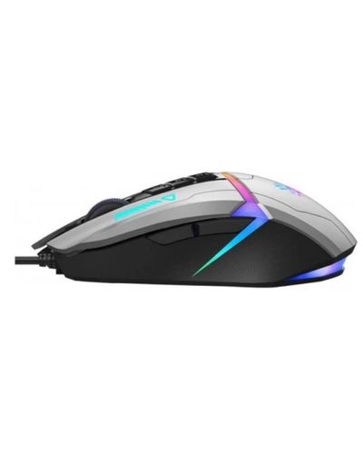 Mouse A4tech Bloody W60 Max RGB Gaming Mouse Gun Grey, 5 image