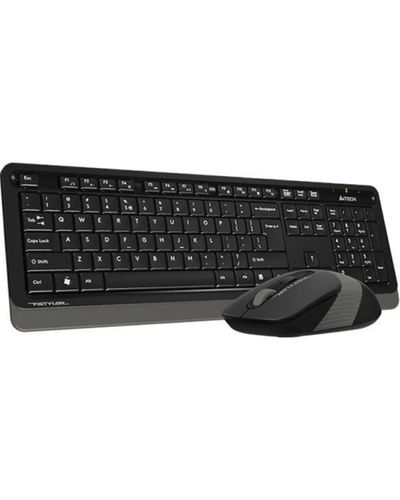 Keyboard with mouse A4tech Fstyler FG1010 Wireless Combo Set EN/RU Gray, 3 image