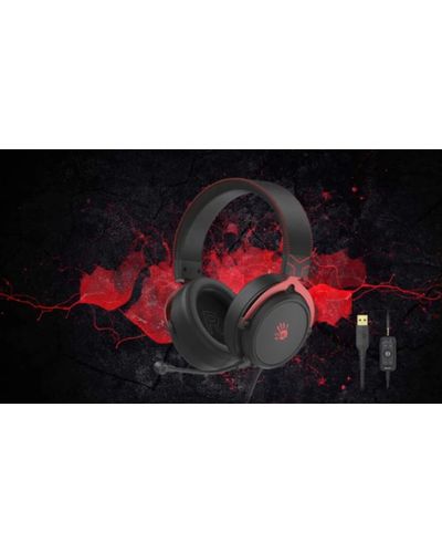 Headphone A4tech Bloody M590i 7.1 Gaming Headset Red, 5 image