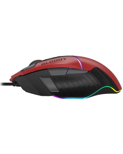 Mouse A4tech Bloody W95 Max Sports RGB Gaming Mouse Sports Red, 8 image