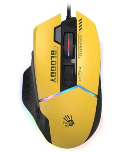 Mouse A4tech Bloody W95 Max Sports RGB Gaming Mouse Sports Lime