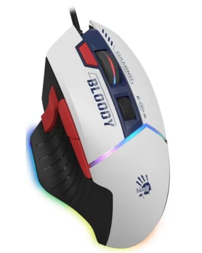 Mouse A4tech Bloody W95 Max Sports RGB Gaming Mouse Navy, 3 image